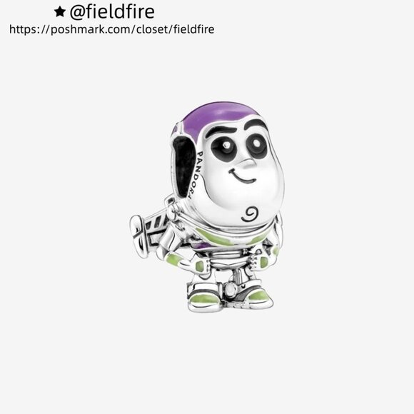 Pandora Disney Pixar Buzz Lightyear Charm - Picture 1 of 6